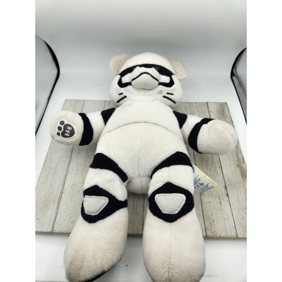 Build A Bear storm Trooper white black The Force Awakens 16" Plush Soft Stuffed - Picture 2 of 7